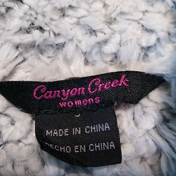 CANYON CREEK Sherpa Pullover/SWEATER / SWEATSHIRT SIZE S WOMEN - Picture 3 of 9